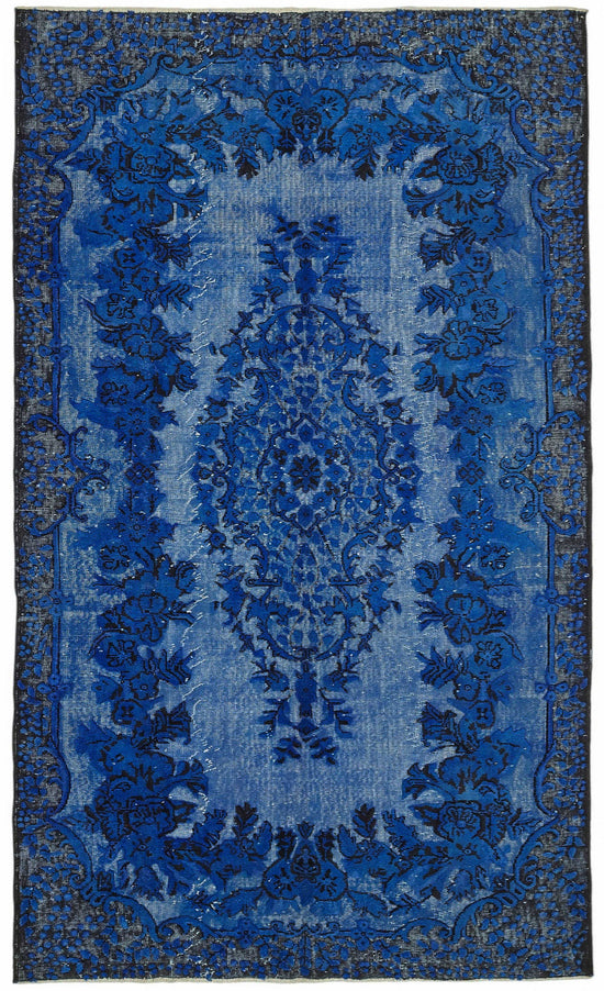 6x9 Blue Over-dyed Rug - 49318