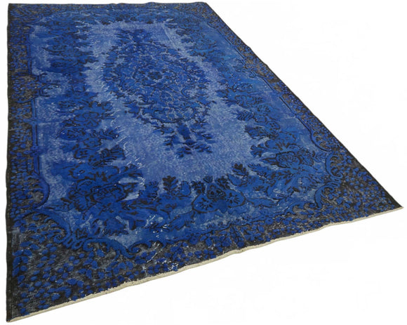 6x9 Blue Over-dyed Rug - 49318