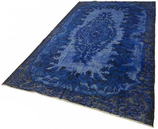 6x9 Blue Over-dyed Rug - 49318