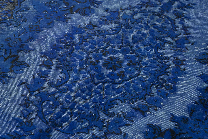 6x9 Blue Over-dyed Rug - 49318