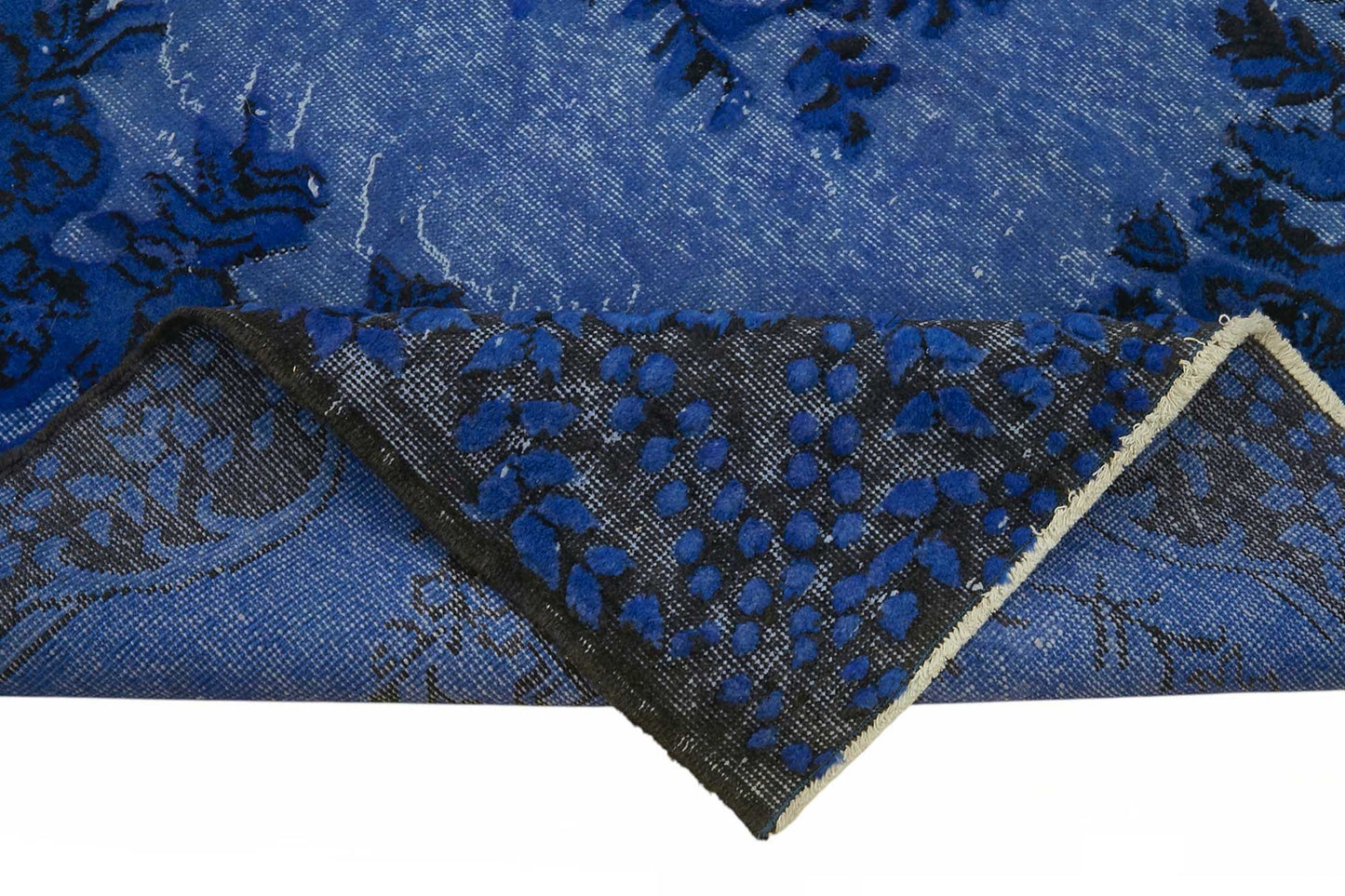 6x9 Blue Over-dyed Rug - 49318