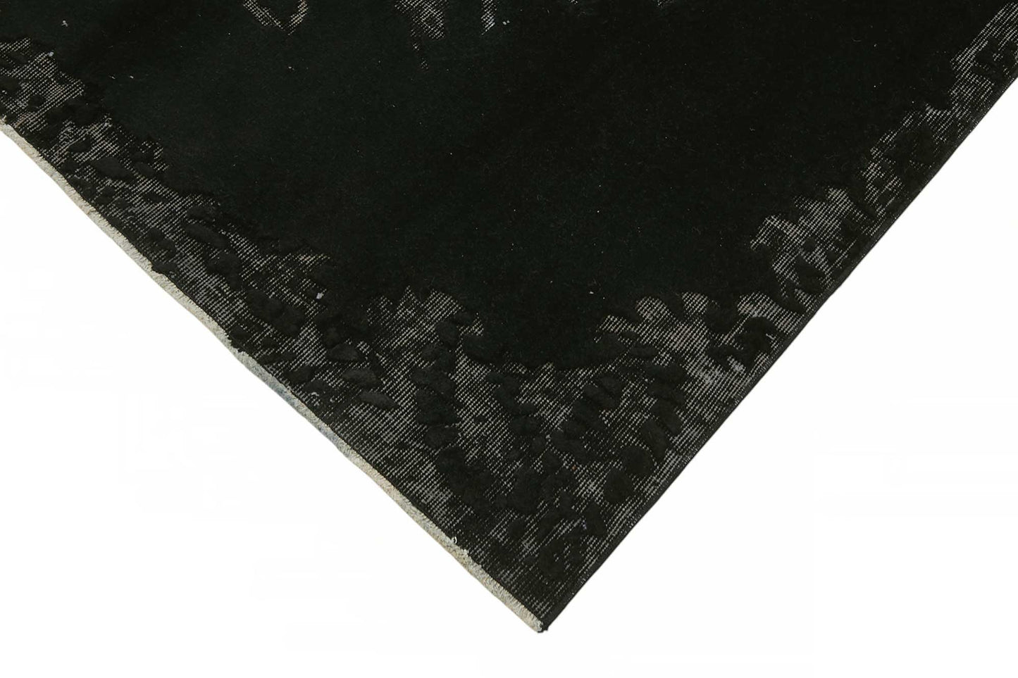 5x8 Black Over-dyed Rug - 49319