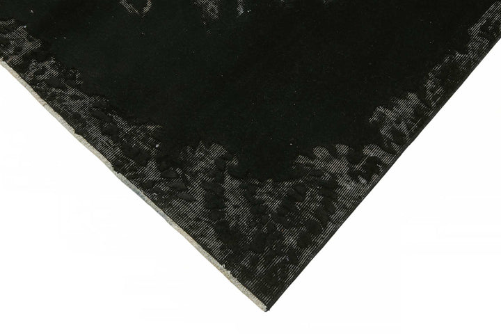 5x8 Black Over-dyed Rug - 49319