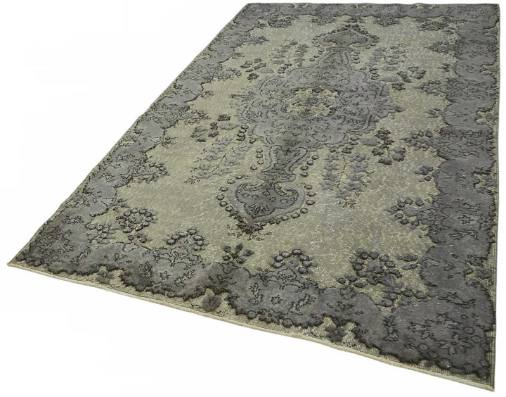 5x9 Grey Over-dyed Rug - 49320