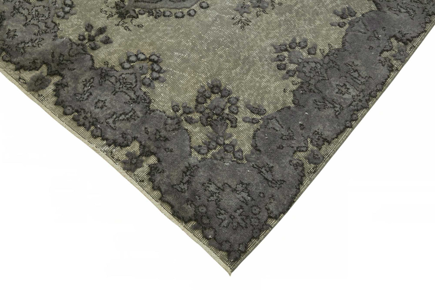 5x9 Grey Over-dyed Rug - 49320