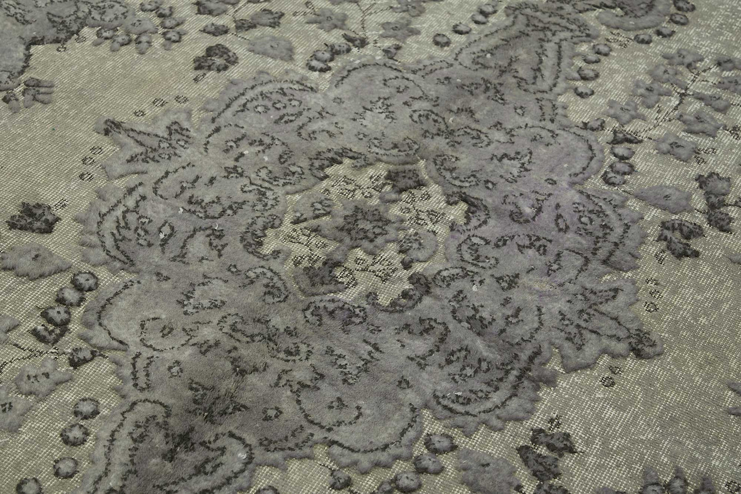 5x9 Grey Over-dyed Rug - 49320