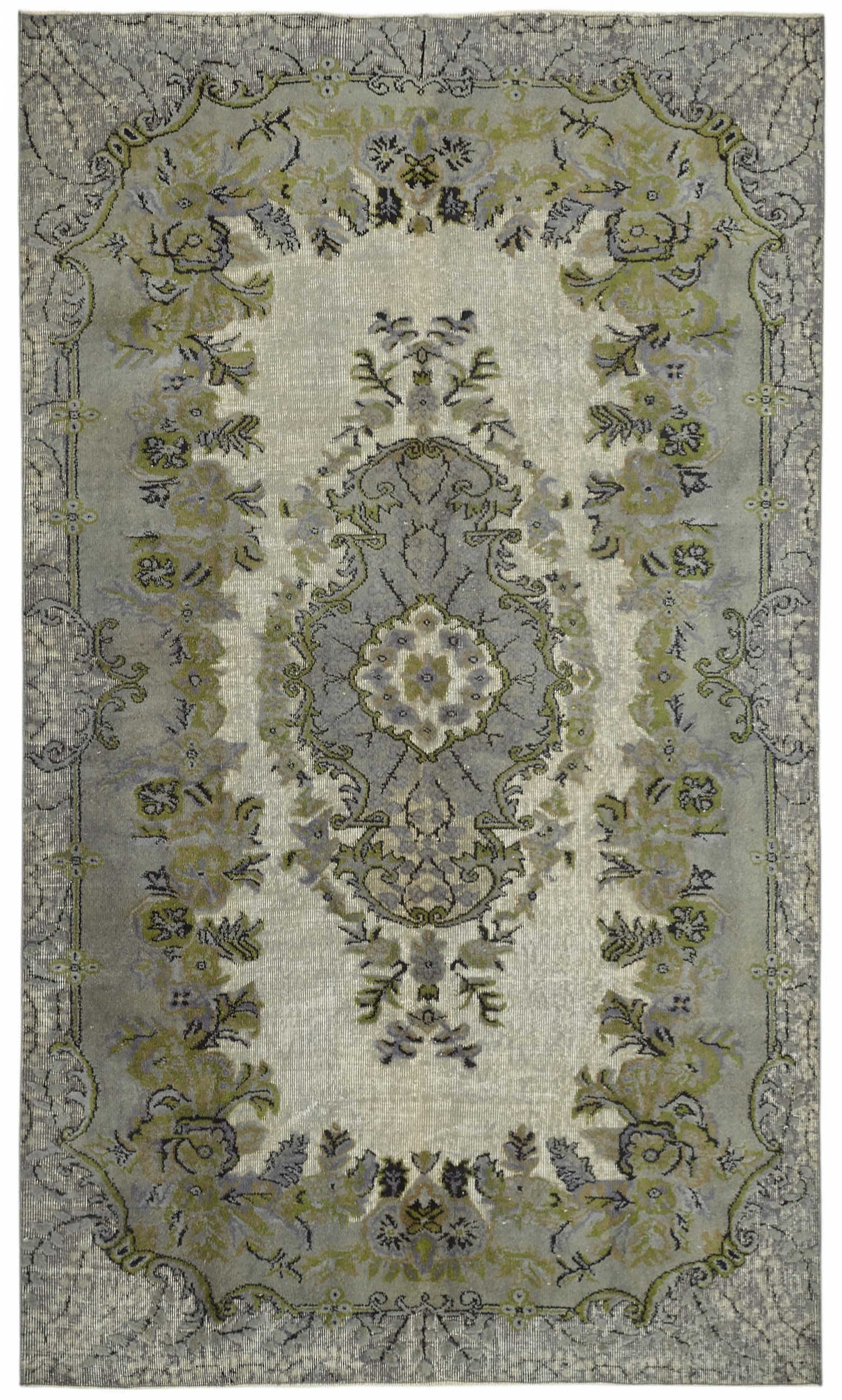 6x9 Grey Over-dyed Rug - 49322