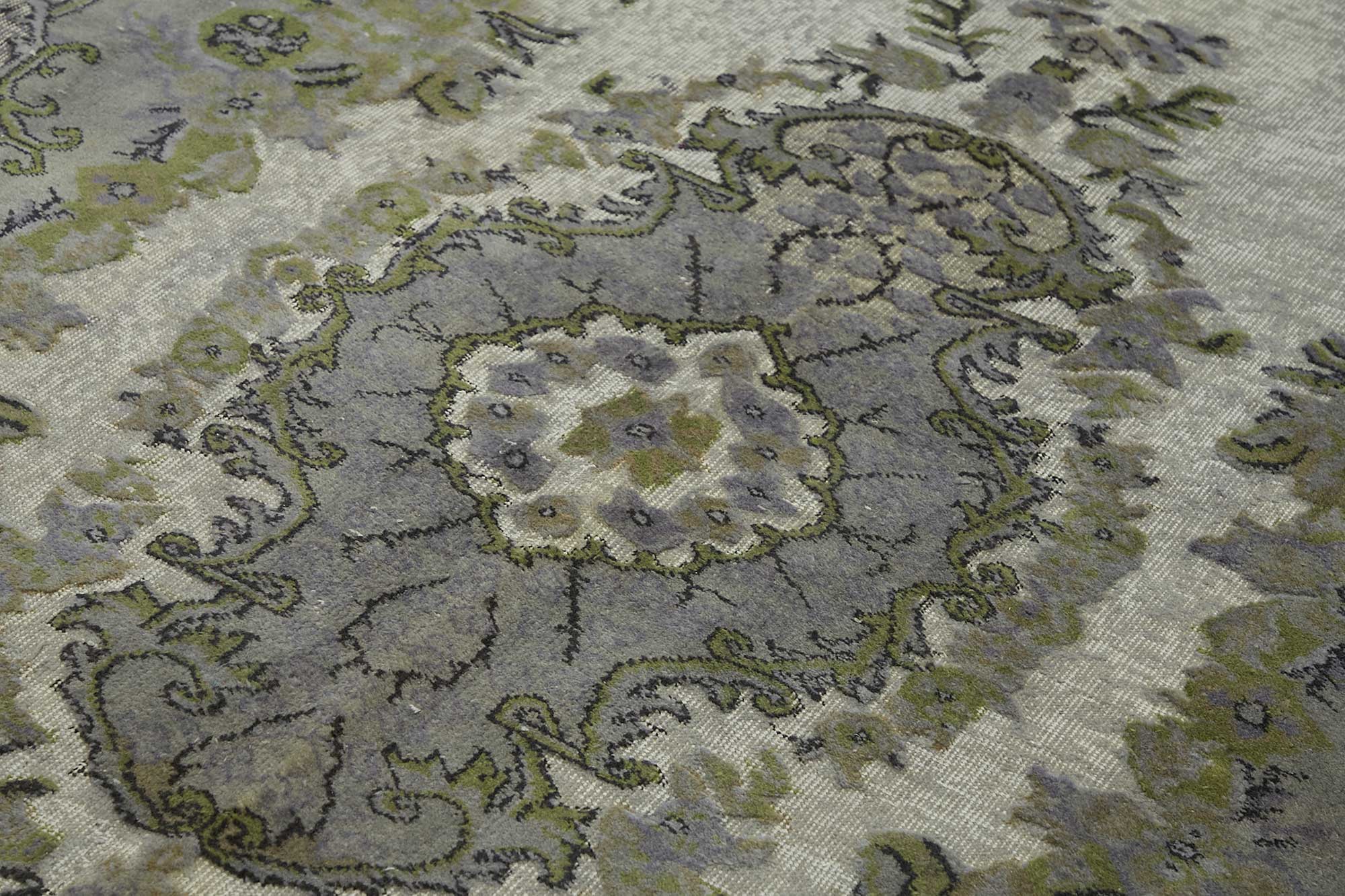6x9 Grey Over-dyed Rug - 49322