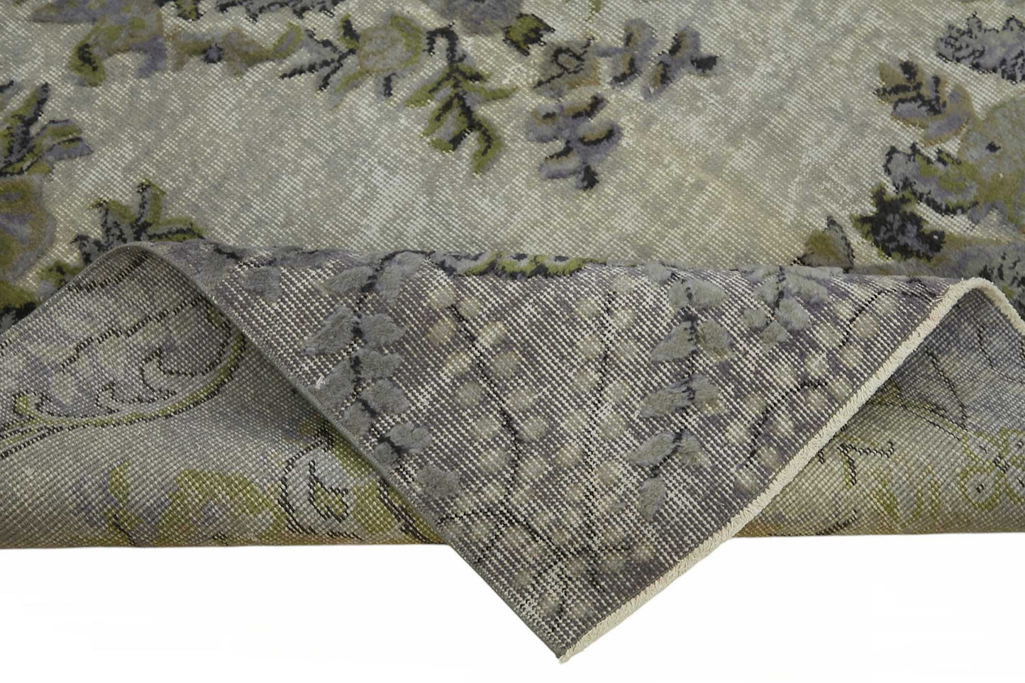 6x9 Grey Over-dyed Rug - 49322