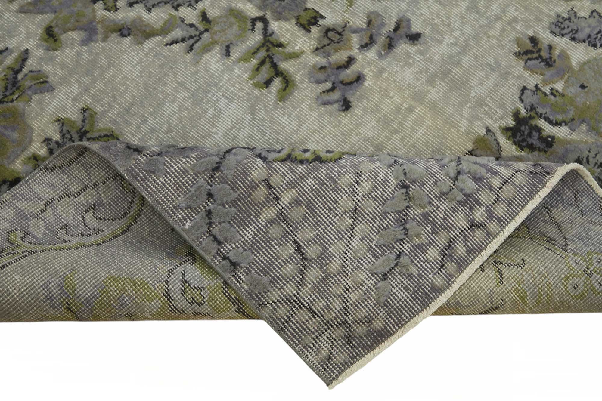 6x9 Grey Over-dyed Rug - 49322