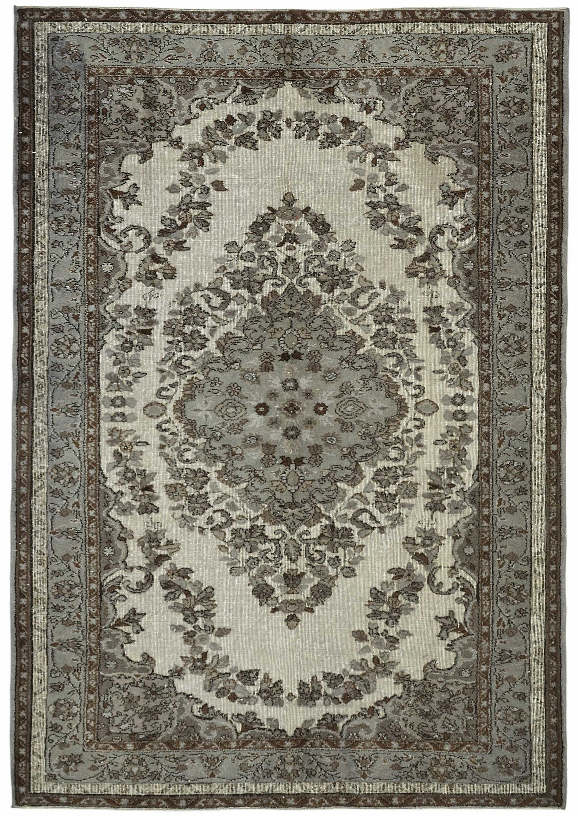 6x9 Grey Over-dyed Rug - 49323