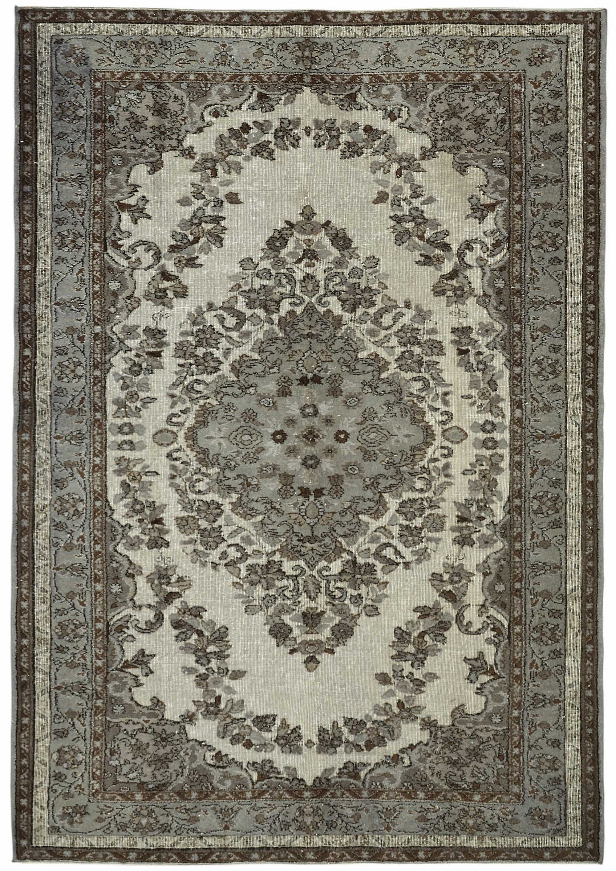 6x9 Grey Over-dyed Rug - 49323