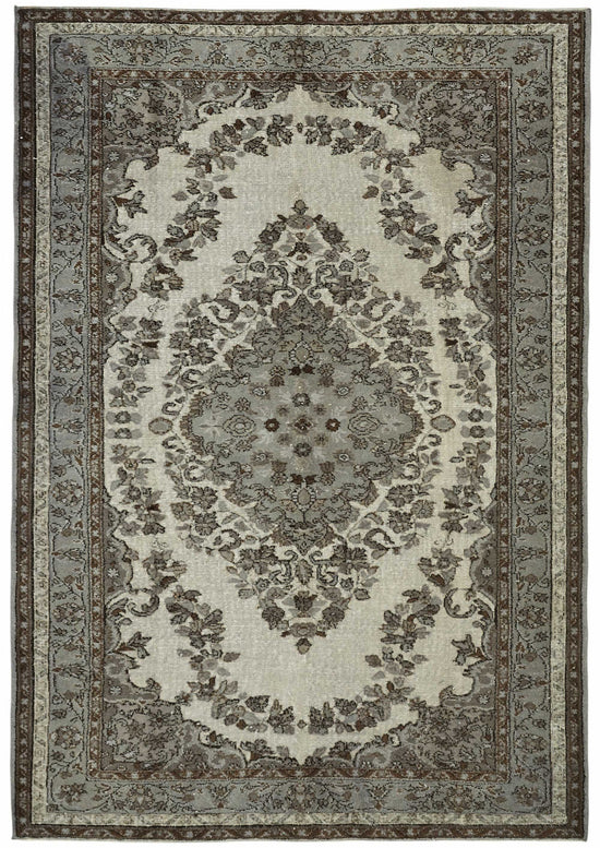6x9 Grey Over-dyed Rug - 49323