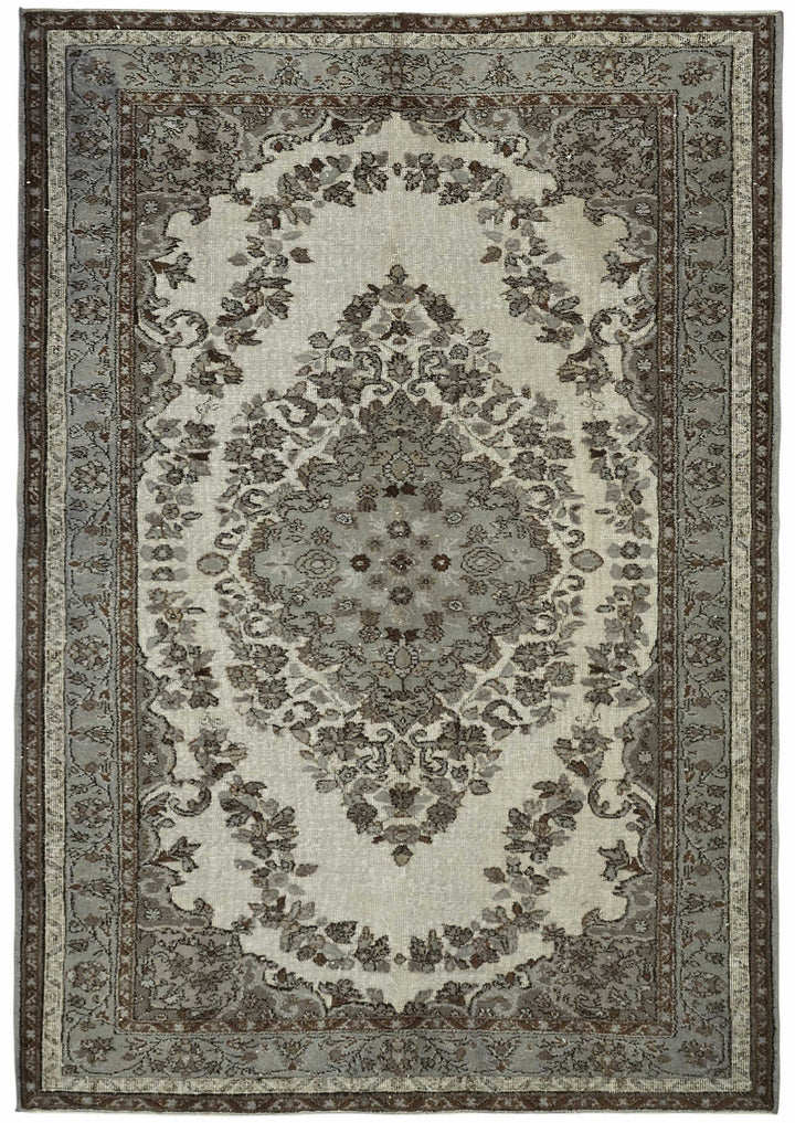 6x9 Grey Over-dyed Rug - 49323
