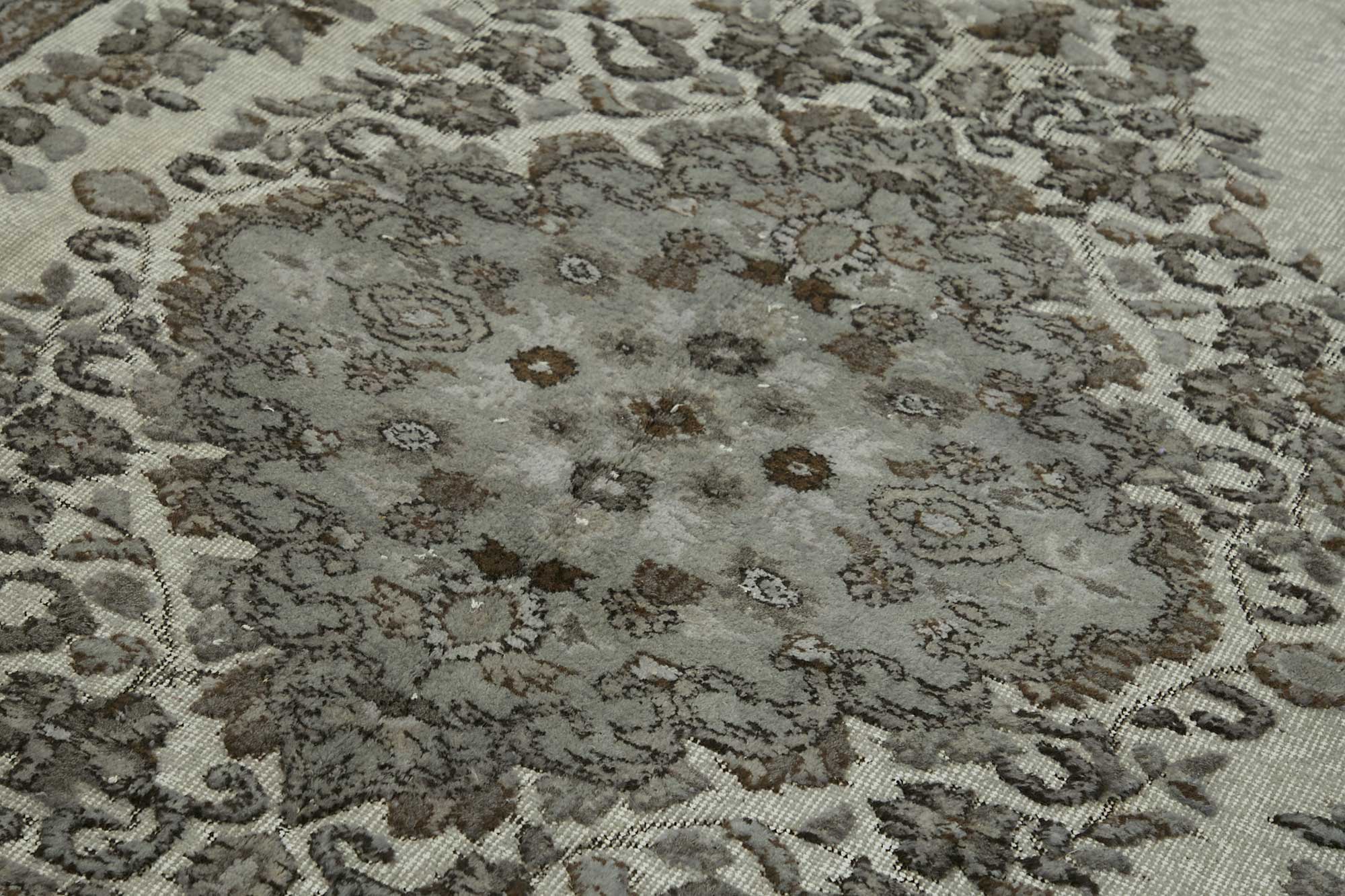 6x9 Grey Over-dyed Rug - 49323