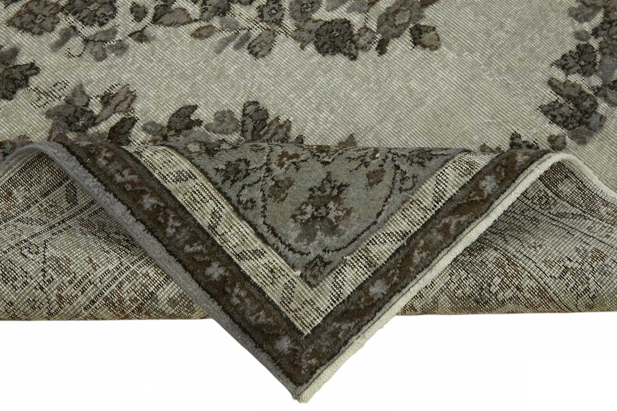 6x9 Grey Over-dyed Rug - 49323