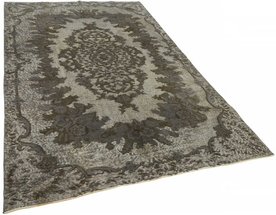 5x9 Grey Over-dyed Rug - 49324