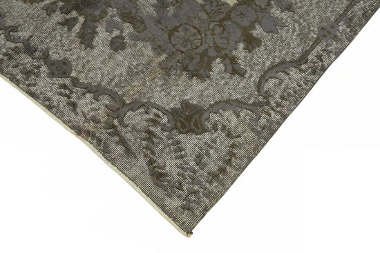 5x9 Grey Over-dyed Rug - 49324