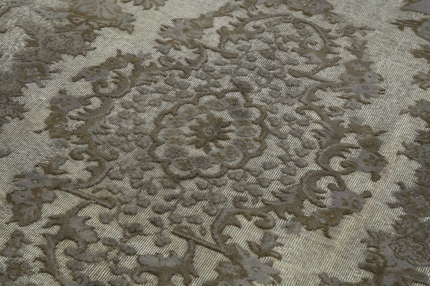 5x9 Grey Over-dyed Rug - 49324