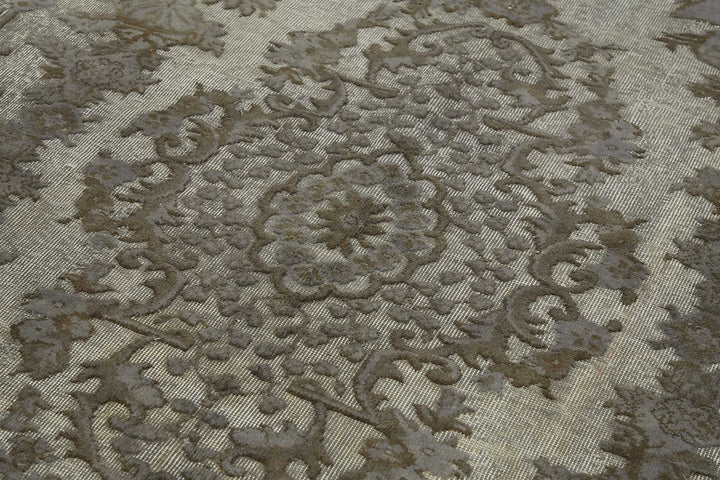 5x9 Grey Over-dyed Rug - 49324