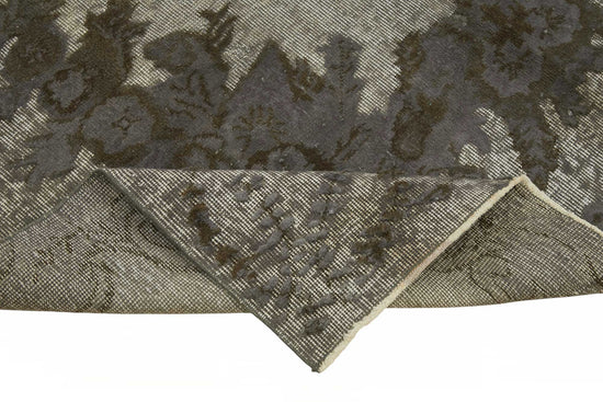 5x9 Grey Over-dyed Rug - 49324