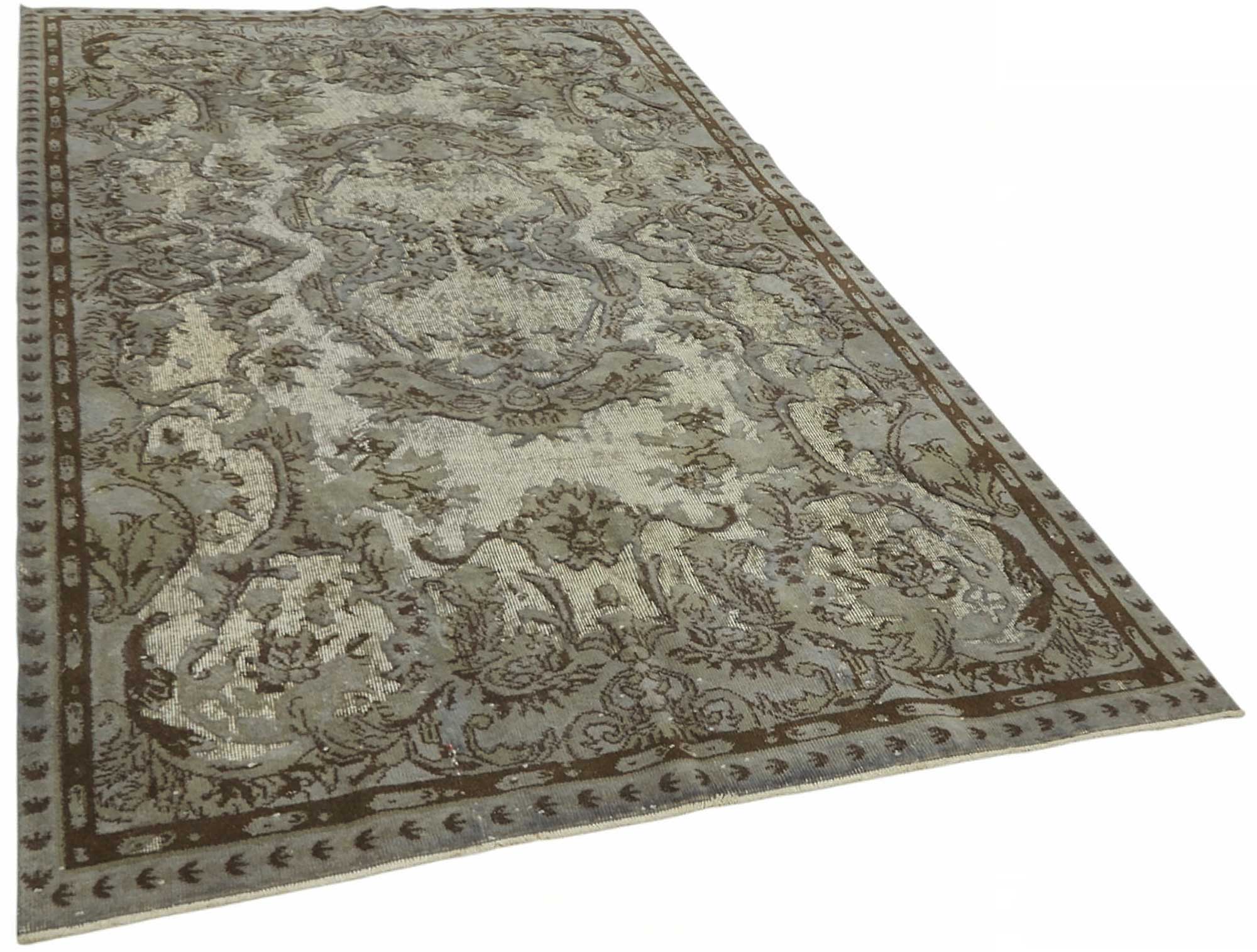 5x9 Grey Over-dyed Rug - 49326