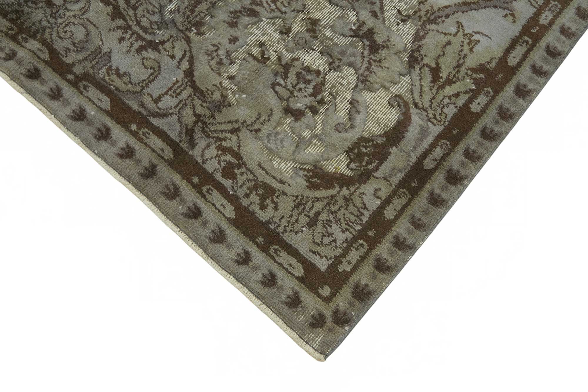 5x9 Grey Over-dyed Rug - 49326