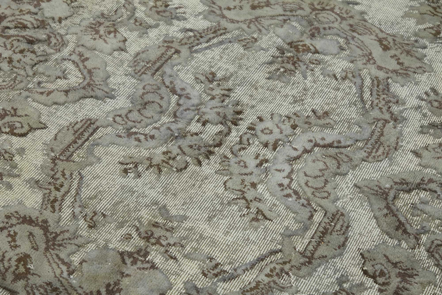 5x9 Grey Over-dyed Rug - 49326