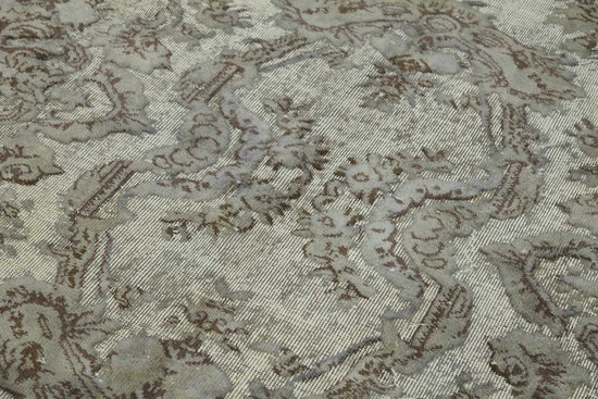 5x9 Grey Over-dyed Rug - 49326