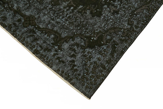 6x9 Black Over-dyed Rug - 49328