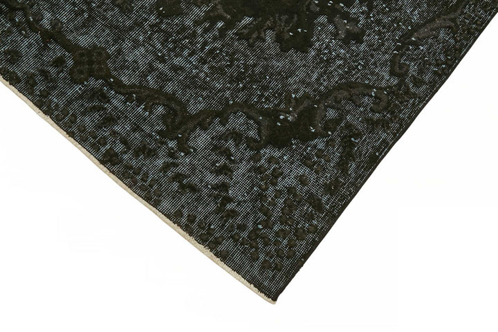 6x9 Black Over-dyed Rug - 49328