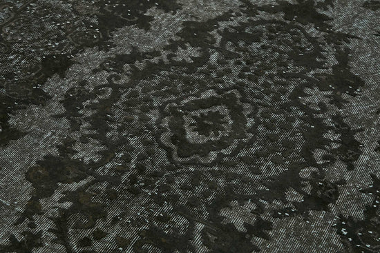 6x9 Black Over-dyed Rug - 49328