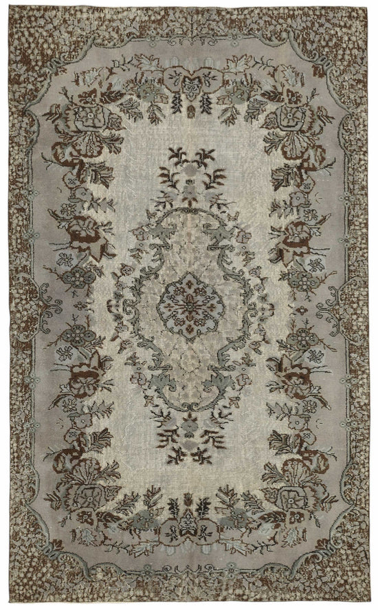6x10 Grey Over-dyed Rug - 49330