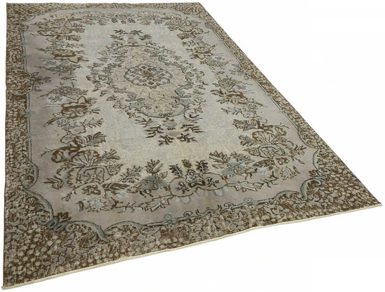 6x10 Grey Over-dyed Rug - 49330