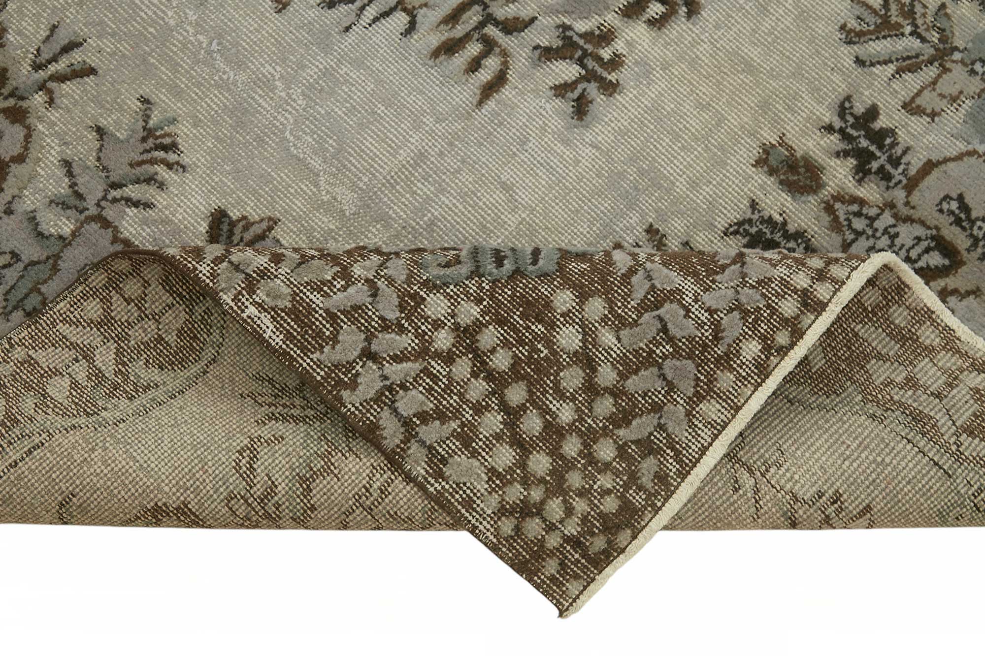6x10 Grey Over-dyed Rug - 49330