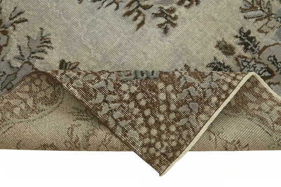 6x10 Grey Over-dyed Rug - 49330