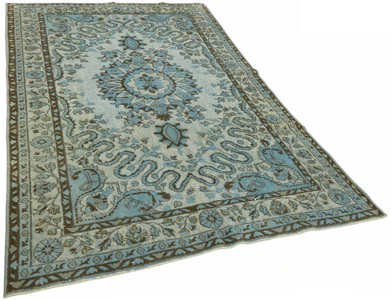 6x10 Blue Over-dyed Rug - 49331