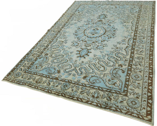 6x10 Blue Over-dyed Rug - 49331