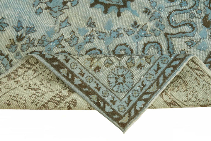 6x10 Blue Over-dyed Rug - 49331
