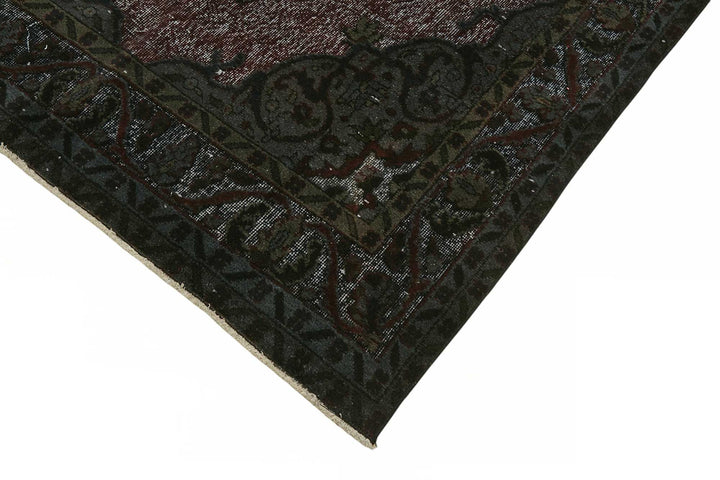 5x10 Black Over-dyed Rug - 49332