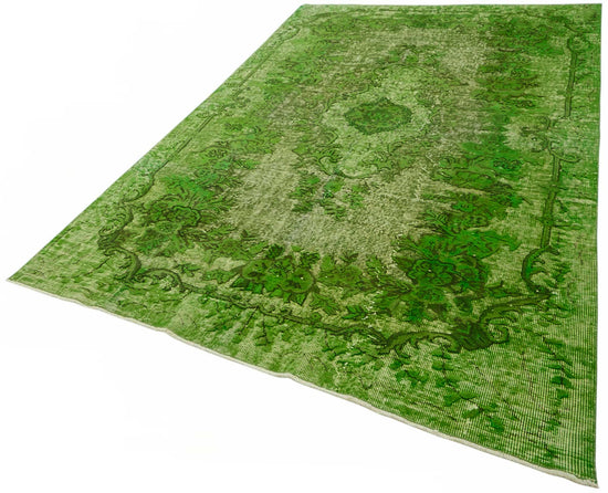 6x9 Green Over-dyed Rug - 49333