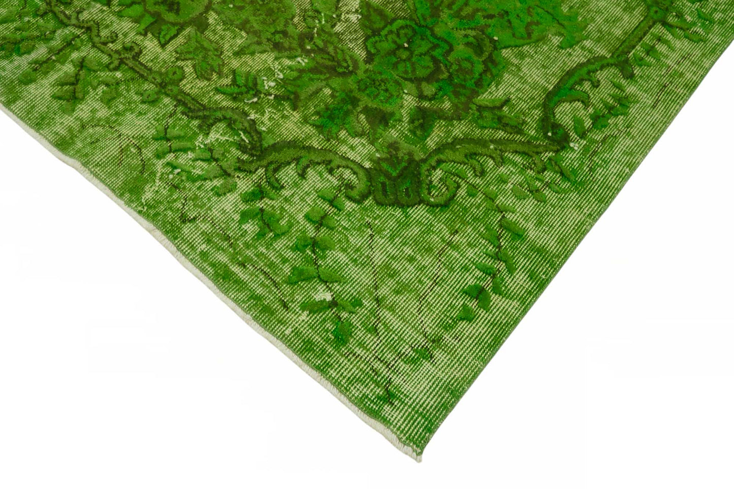 6x9 Green Over-dyed Rug - 49333