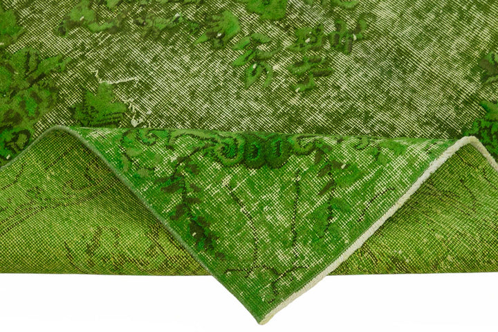 6x9 Green Over-dyed Rug - 49333