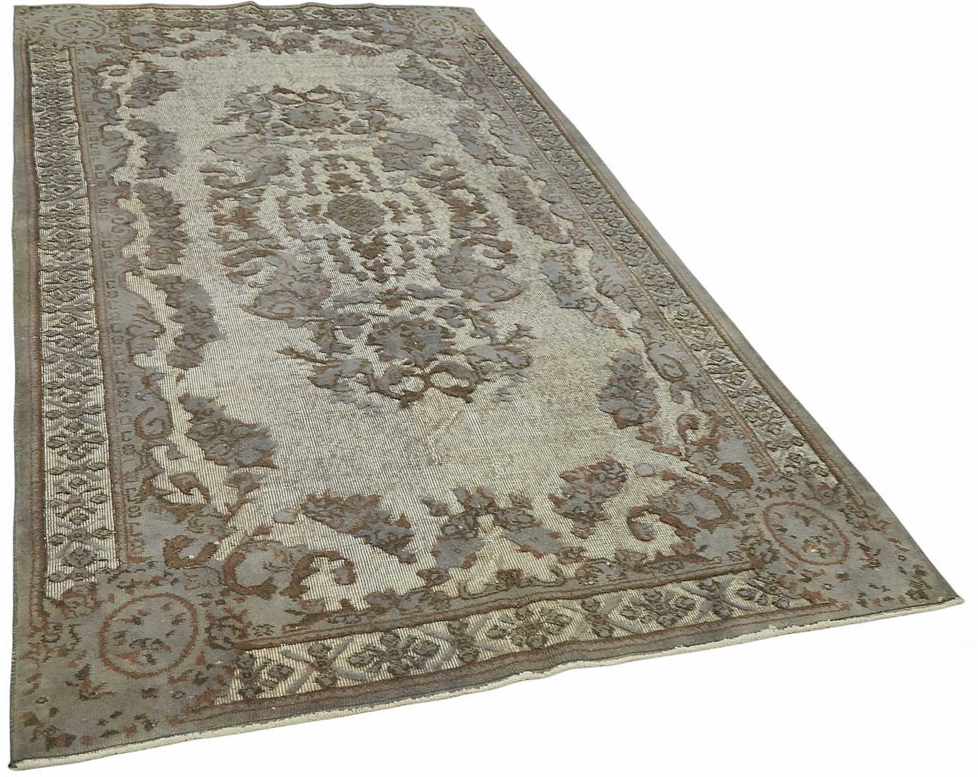 5x9 Grey Over-dyed Rug - 49334