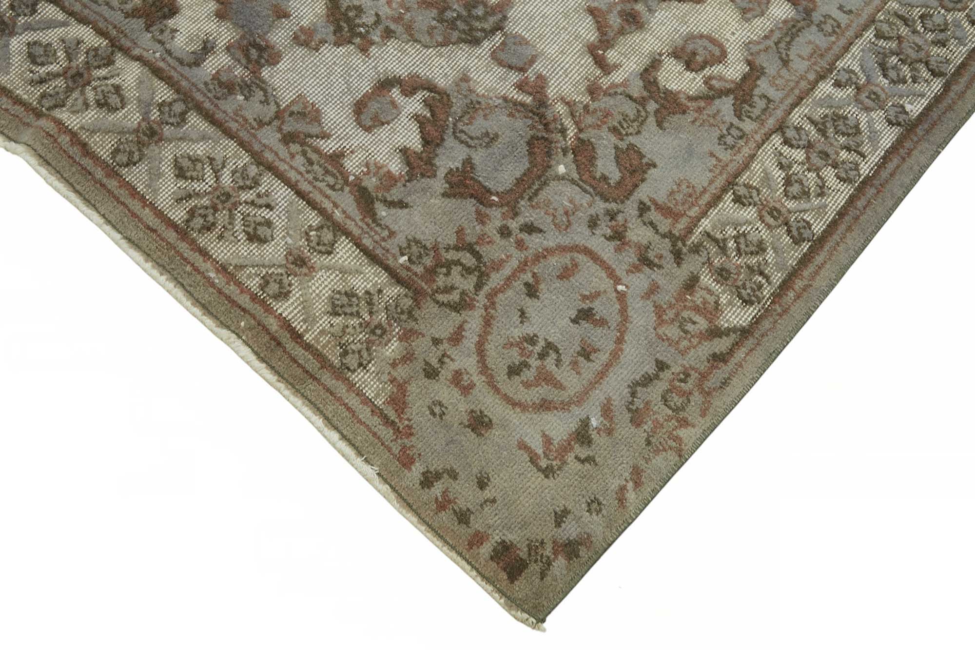 5x9 Grey Over-dyed Rug - 49334