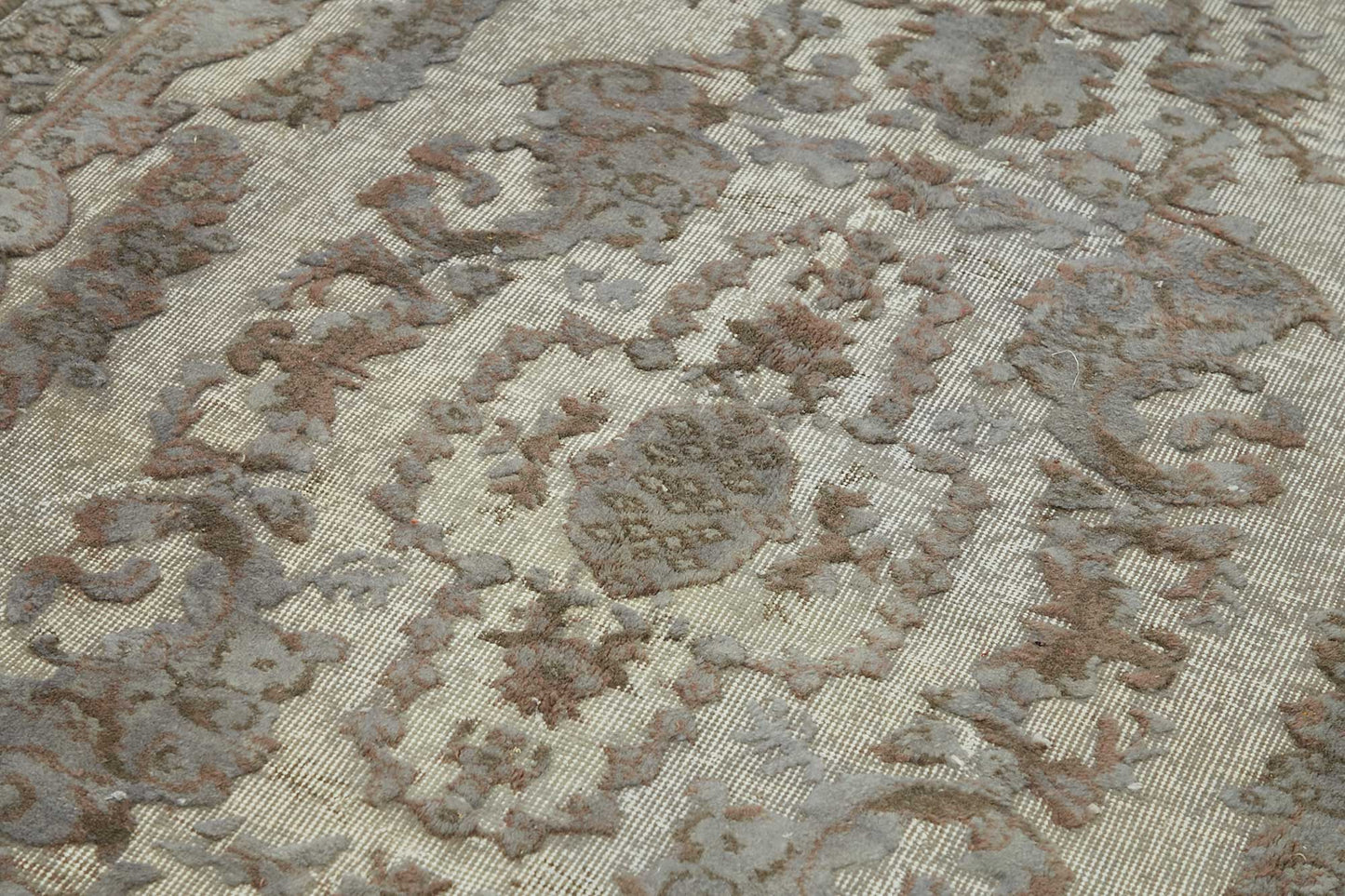 5x9 Grey Over-dyed Rug - 49334