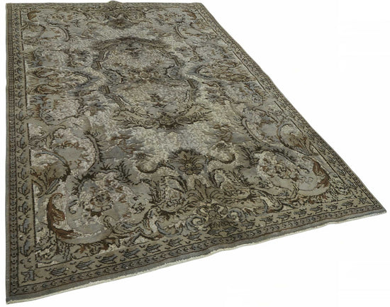 5x9 Grey Over-dyed Rug - 49336