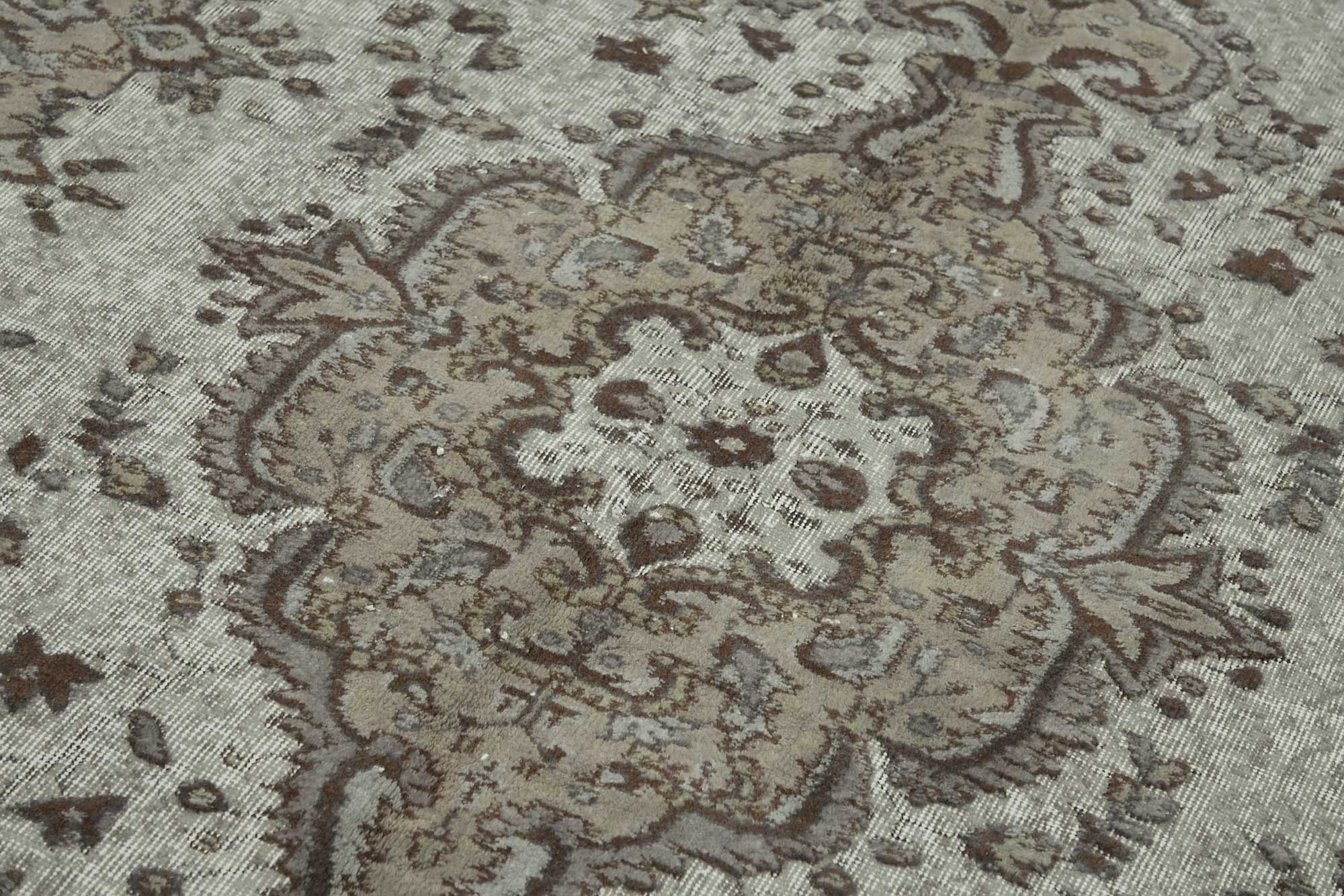 5x9 Grey Over-dyed Rug - 49337