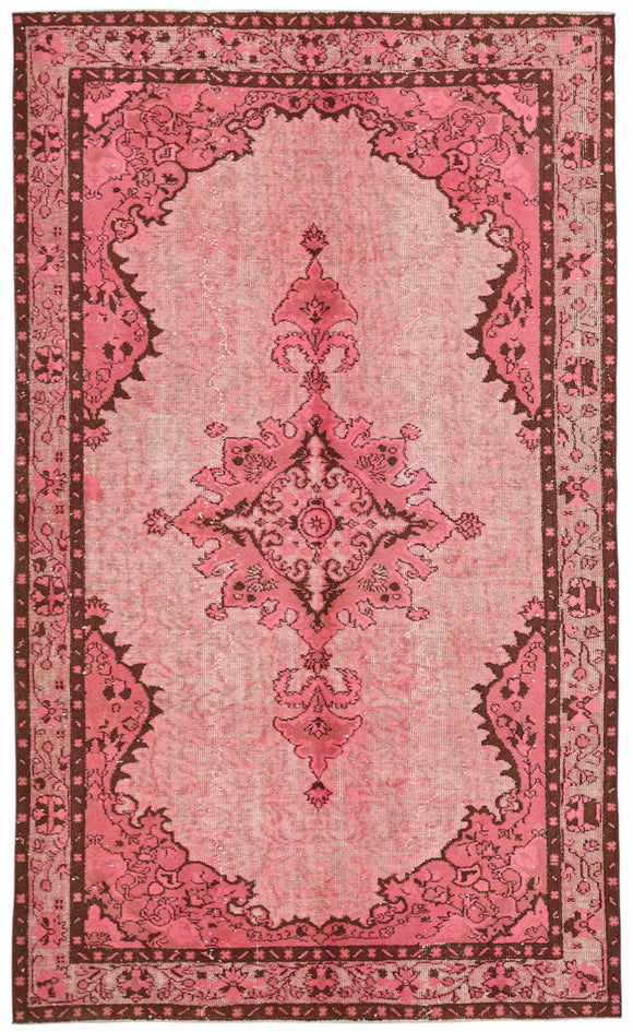 6x9 Pink Over-dyed Rug - 49338