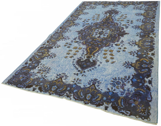 6x10 Blue Over-dyed Rug - 49339